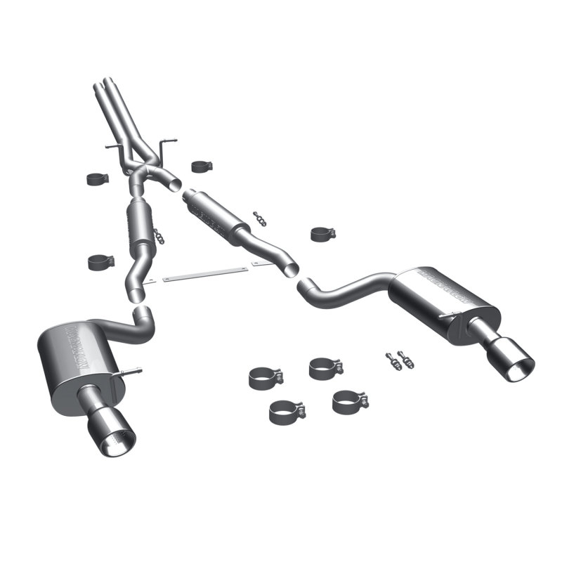 Magnaflow 16493 Touring Series Cat-Back System For 00-04 Audi A6 Quattro 2.7