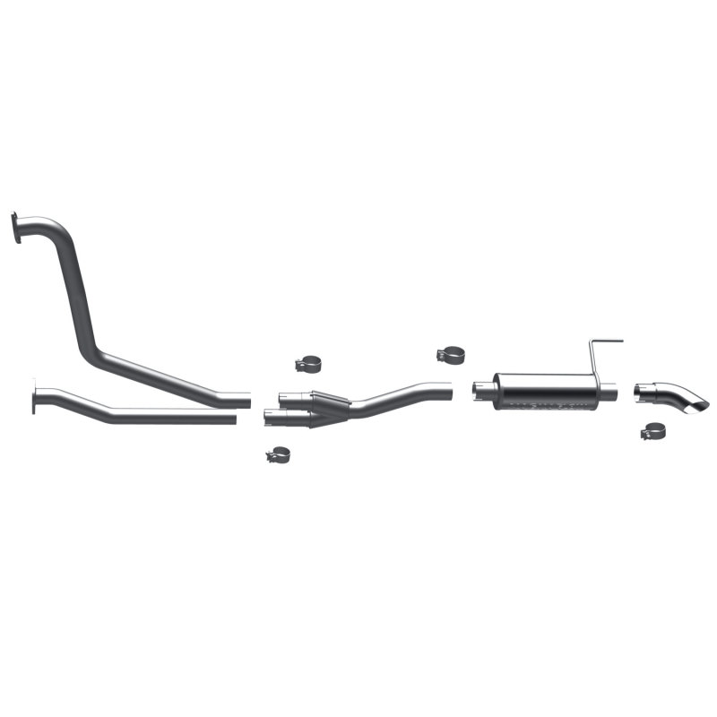 Magnaflow 17109 Off Road Pro Series Gas Stainless Cat-Back NEW
