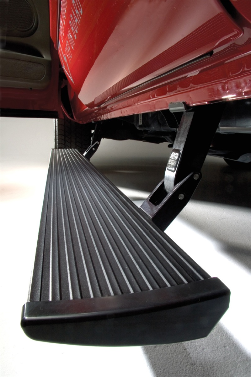 Amp Research 76247-01A Running Boards PowerSteps 6" x 13.75" Black Anodized
