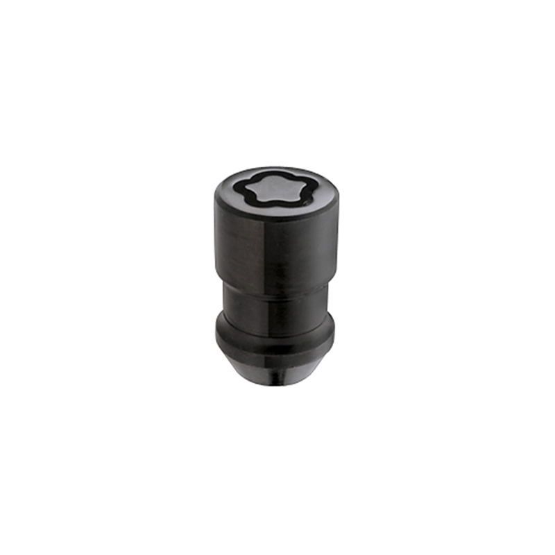 McGard Wheel Lock Nut Set - 4pk. (Cone Seat) 1/2-20 / 3/4 & 13/16 Dual Hex / 1.46in. Length - Black - 24038