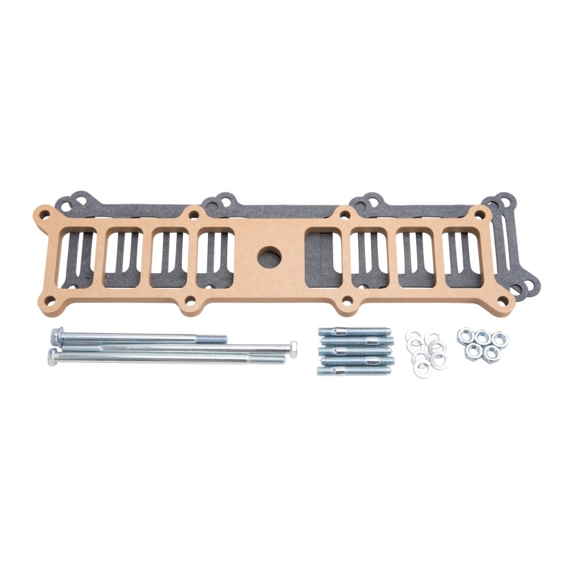 Edelbrock 1/2In Upper Manifold Spacer Kit for Ford Performer RPM II 5 0L Manifold (7123) - 8729