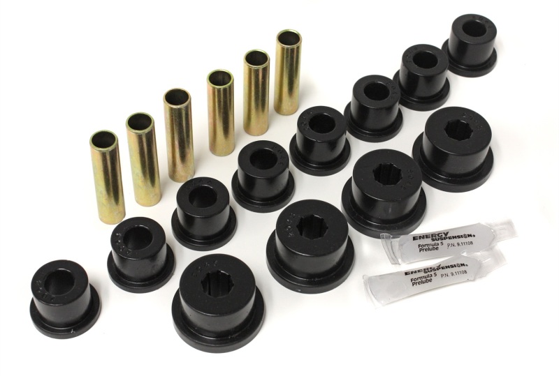 Energy Suspension 1.2102G Leaf Spring Bushing Set For 86-95 Suzuki Samurai