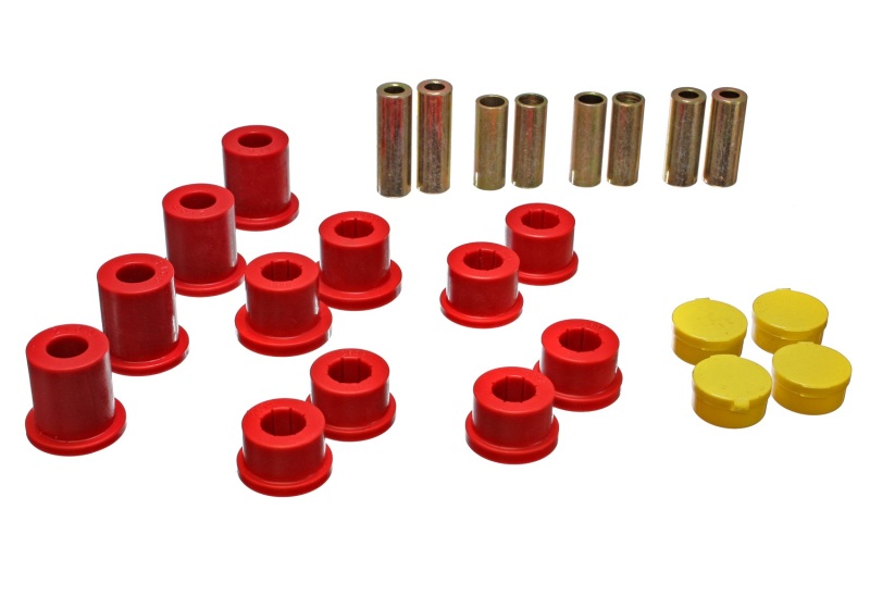 Energy Suspension fits  90-97 Mazda Miata Red Front Control Arm Bushing Set - 11.3105R
