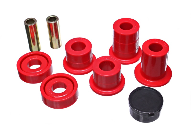 Energy Suspension fits  07-10 Chevy K2500/3500HD Front Diff Mount - Red - 3.1154R