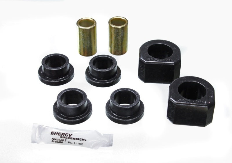 Energy Suspension 3.5118G Sway Bar Bushing Set Black Performance Polyurethane
