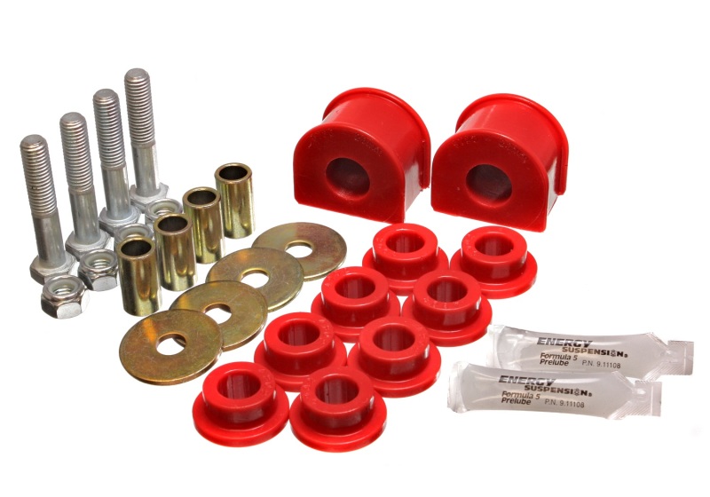 Energy Suspension fits  99-04 Ford F-150 Lightning 2WD Red Rear Sway Bar Bushing Set (Inc End Links) - 4.5189R