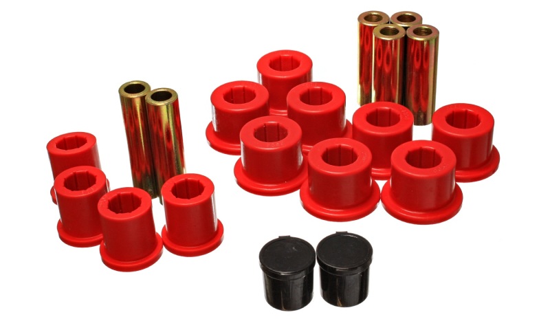 Energy Suspension 5.2118R Leaf Spring Bushing Set Rear For 06-08 Ram 1500