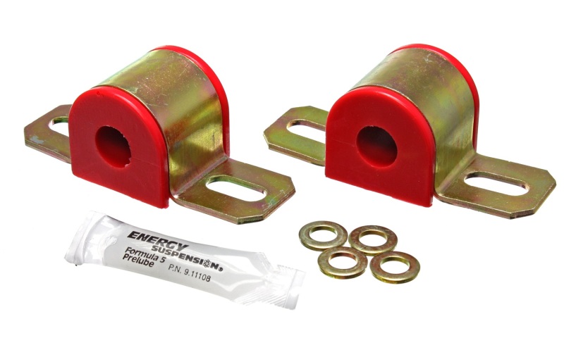 Energy Suspension fits  92-95 Honda Civic/CRX Red 22mm Front Sway Bar Bushings - 9.5108R