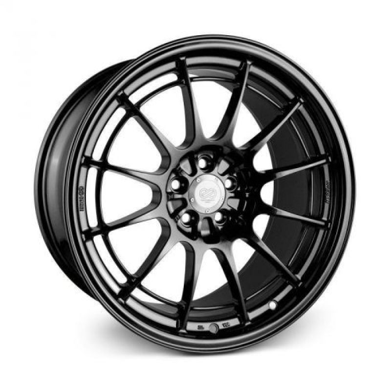 Enkei 3658956540GB NT03+M 18x9.5 5x114.3 40mm Offset Gloss Black Wheel NEW