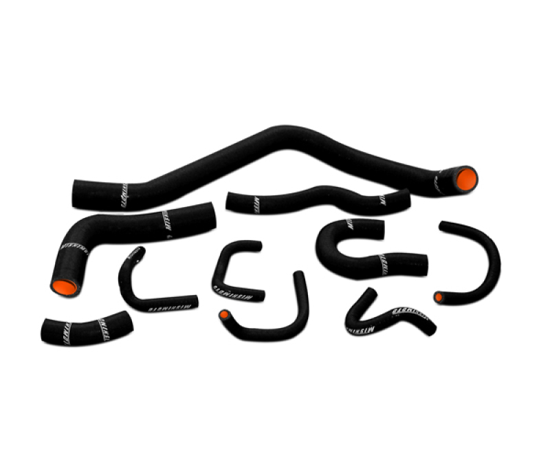 Mishimoto 88-91 Honda Civic Black Silicone Hose Kit - MMHOSE-CIV-88BK