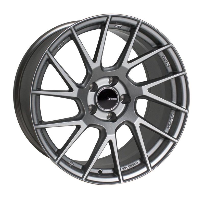 Enkei 507-895-6538GR TM7 18"x9.5" Wheel; 5x114.3 Bolt Pattern - Storm Gray