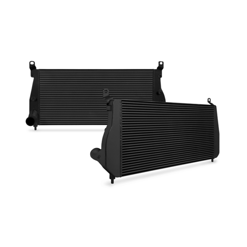 Mishimoto 01-05 Chevrolet 6.6L Duramax Intercooler (Black) - MMINT-DMAX-01BK