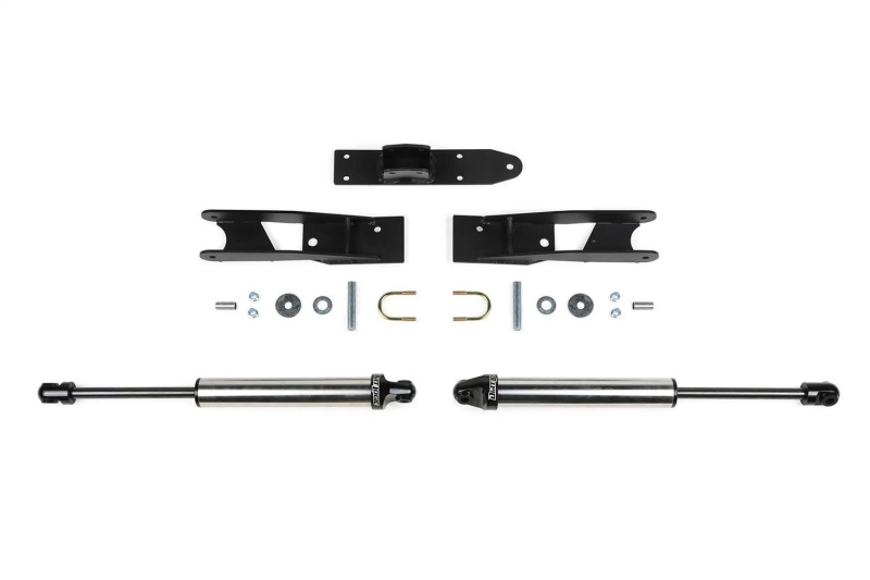 Fabtech FTS8065 Dual HD Dirt Logic Steering Stabilizer For 2500 3500HD 4WD 20-21