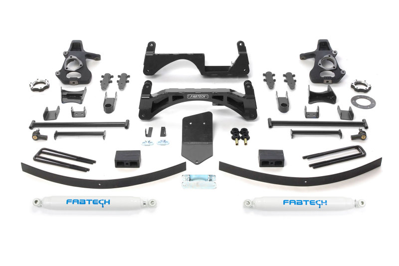 Fabtech fits  07-13 GM K1500 P/U w/o Autoride 4WD 6in Basic Sys w/Perf Shks - K1024
