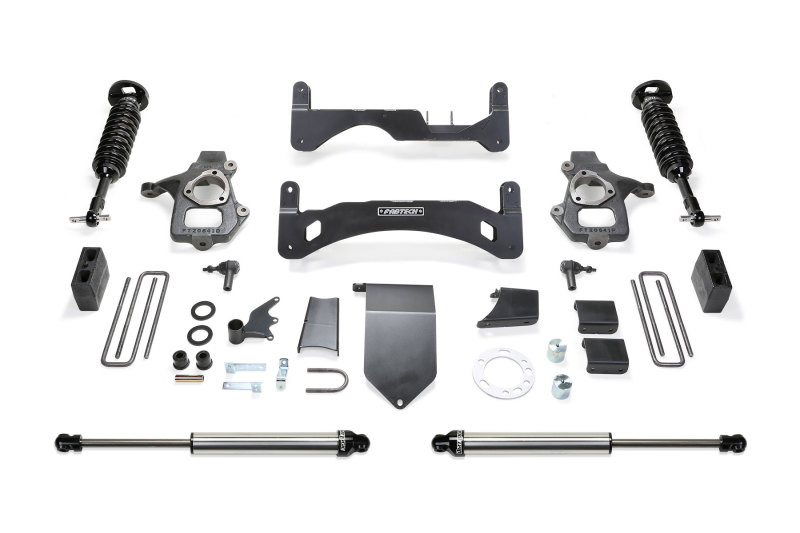 Fabtech fits  14-18 GM C/K1500 P/U w/oE Alm Or Stmp Stl UCA 6in Perf Sys G2 w/Dl 2.5 & 2.25 - K1084DL