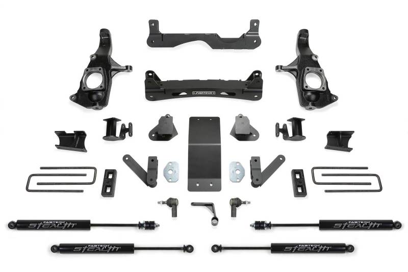 Fabtech fits  11-19 GM 3500HD 2WD/4WD 4in Basic Sys w/Stealth Shks - K1123M