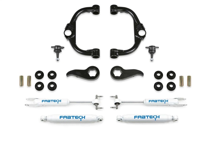 Fabtech K1157 3.5" Ball Joint UCA Lift Kit w/ Dirt Logic 2.25 Shocks NEW