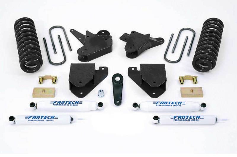 Fabtech fits  99-00 Ford F250/350 2WD w/Gas & 6.0L Diesel 6in Basic Sys w/Perf Shks - K2097