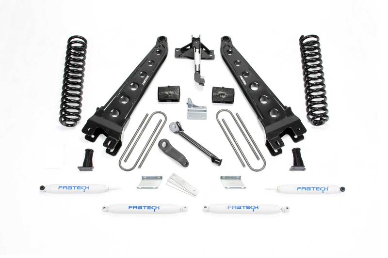 Fabtech K2131 6" Radius Arm System w/ Performance Shocks