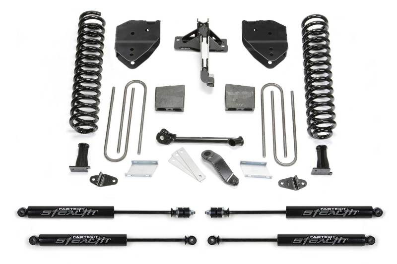 Fabtech fits  17-21 Ford F250/F350 4WD Diesel 4in Basic Sys w/Stealth - K2214M