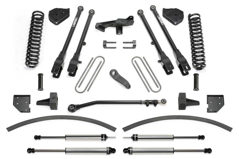 Fabtech fits  17-21 Ford F250/F350 4WD Diesel 8in 4Link Sys w/Coils & Dlss Shks - K2266DL