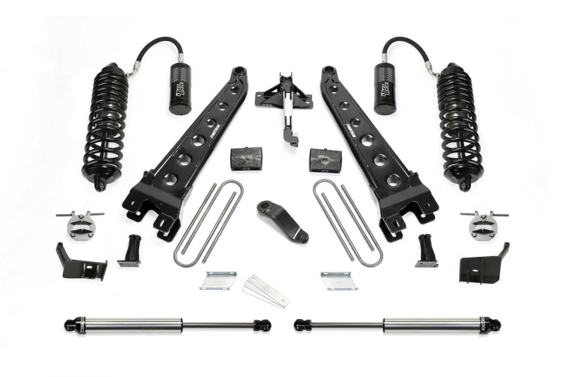 Fabtech K2336DL 6in Radius Arm System DL 2.25 Shocks For Ford F450/550 4WD 19-20