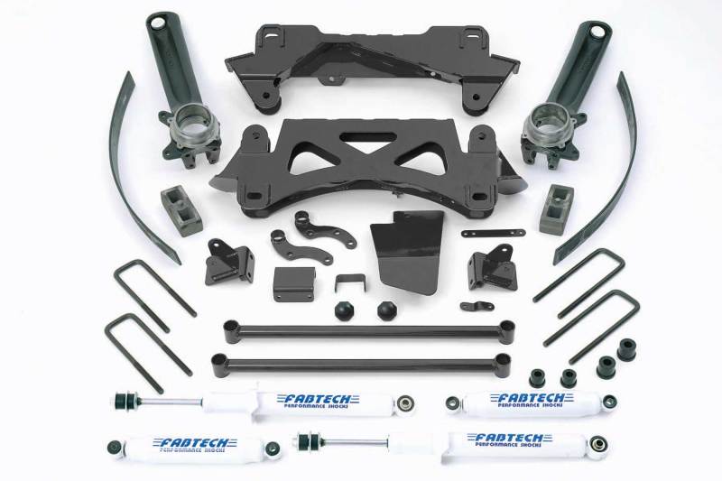 Fabtech K7003 6? Performance Sys. W/ Performance Shocks For Tacoma 2WD/4WD 95-04