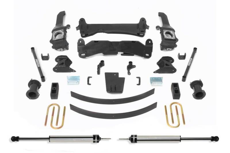 Fabtech fits  05-14 Toyota Tacoma 4WD/ 2WD 6 Lug Models Only 6in Basic Sys w/Rr Dlss Shks - K7019DL