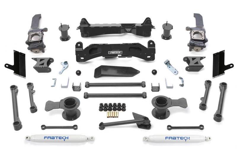 Fabtech fits  2015-21 Toyota 4Runner 4WD 6in Basic Sys w/Perf Shks - K7066