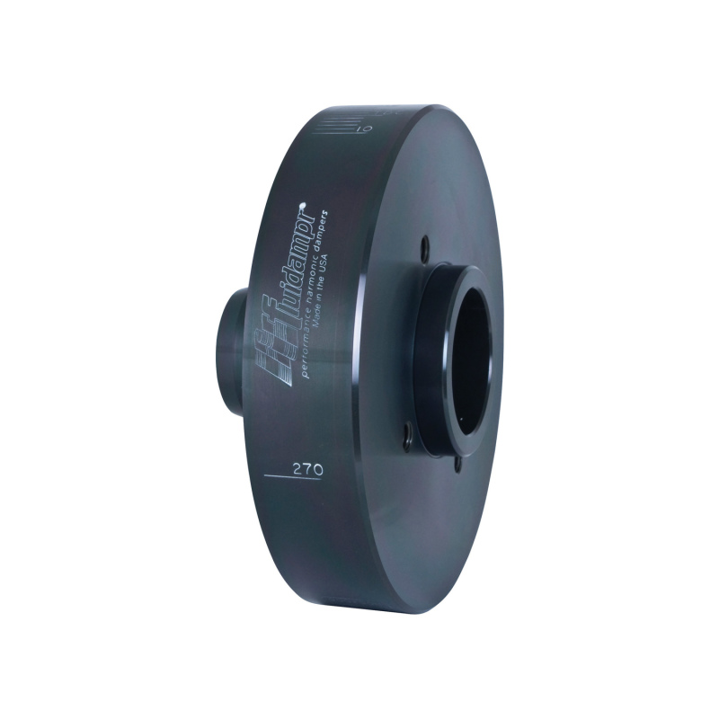 Fluidampr 650401 Harmonic Balancer Internal Balance Steel Black For Pontiac V8