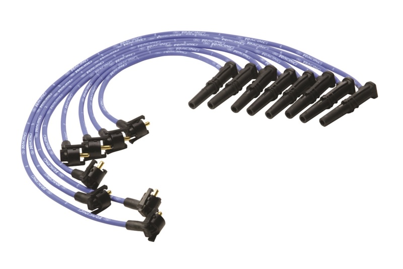 FORD RACING M-12259-C462 Spark Plug Wire Set; 4.6L 2V Blue 9mm
