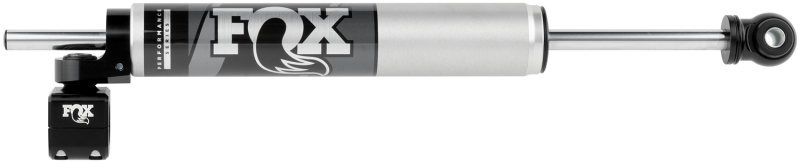 Fox Shox 985-02-128 Steering Stabilizer 2 TS Clear For Jeep Wrangler JK 2007-18