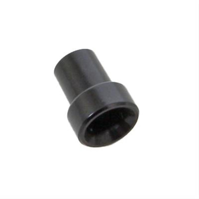 FRAGOLA 481903-BL -3 AN Tube Sleeve Hose Fitting Adapter Aluminum Black