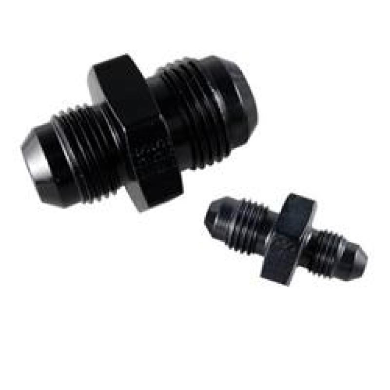 FRAGOLA 491906-BL 4 AN to 6 AN Male Reducer Hose Fitting Adapter Black