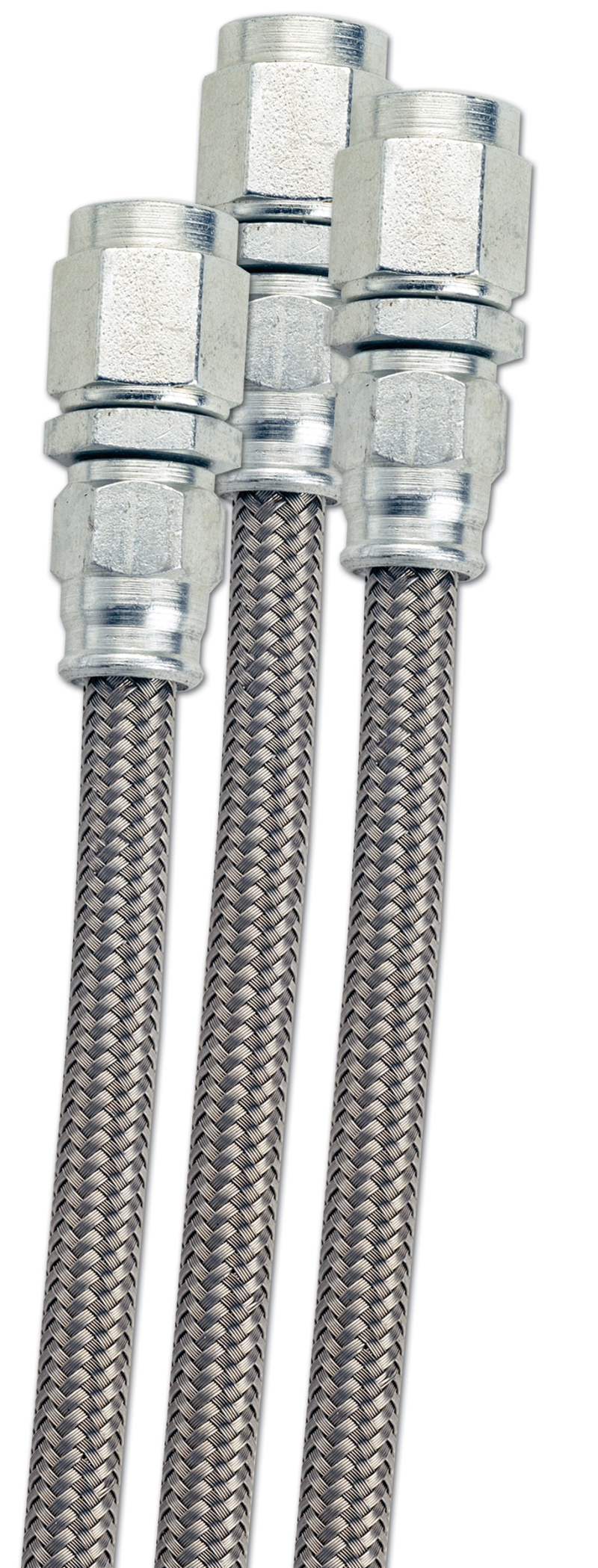 Fragola 601508 P.T.F.E. Braided Stainless Steel Hose, -8 AN, 15 ft. Length