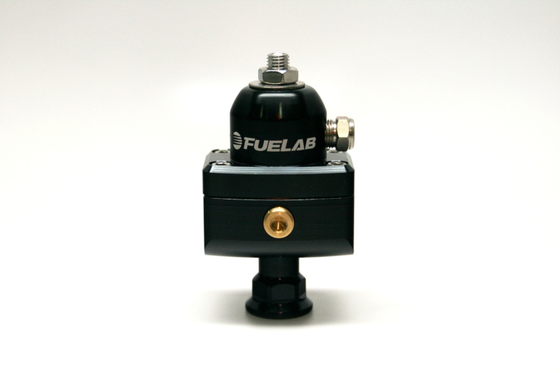 Fuelab 57504-1 Fuel Pressure Regulator Mini Inline Non-return Style 25-65 psi