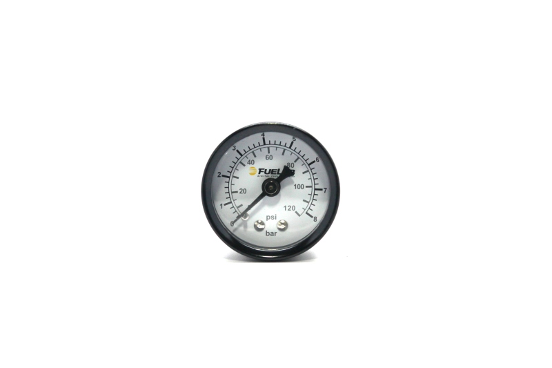 Fuelab 71511 1.5 Inch Fuel Pressure Gauge EFI; Range 0-120psi