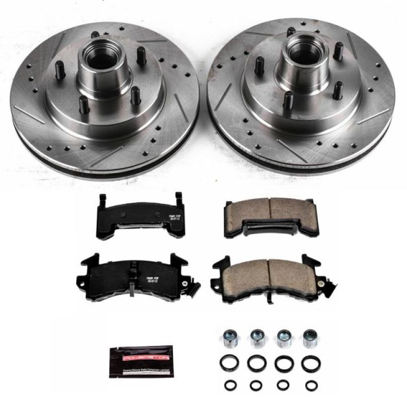 Power Stop K1482 Z23 Evolution Sport Brake Upgrade Kit For 94-95 Sonoma 2.2L NEW - K1482