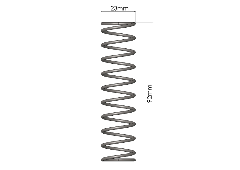 GFB Standard Spring (used in all valves except 1002) - 6115