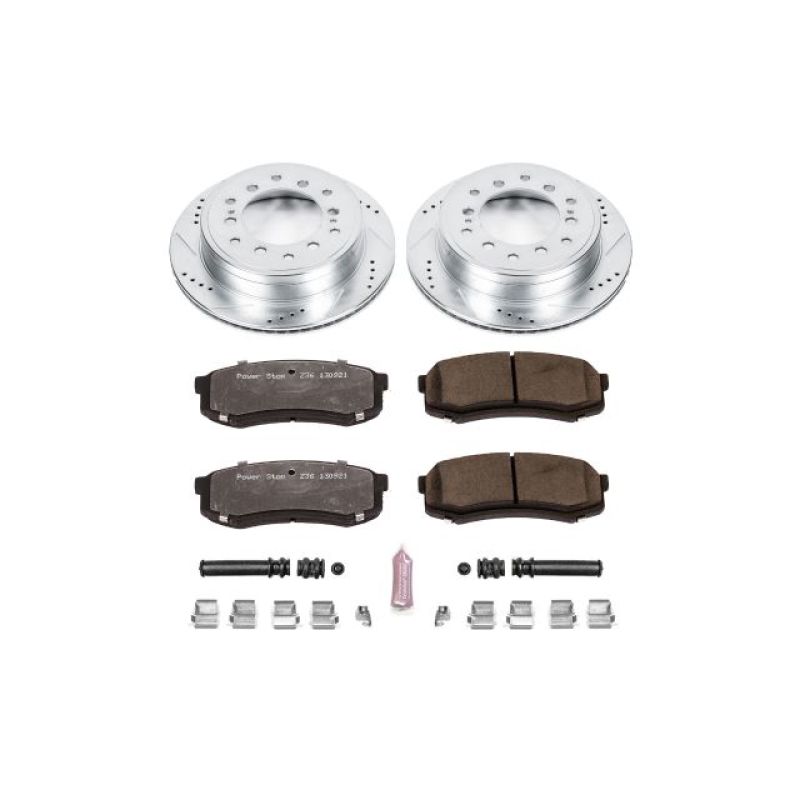 PowerStop K5875-36 Z36 Truck/Tow Performance Brake Kit