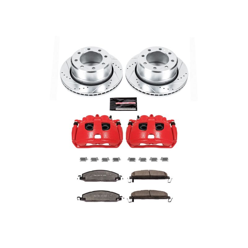 Power Stop KC5487-36 Rear Z36 Truck & Tow Brake Kit For Dodge Ram 2500 2009-2010