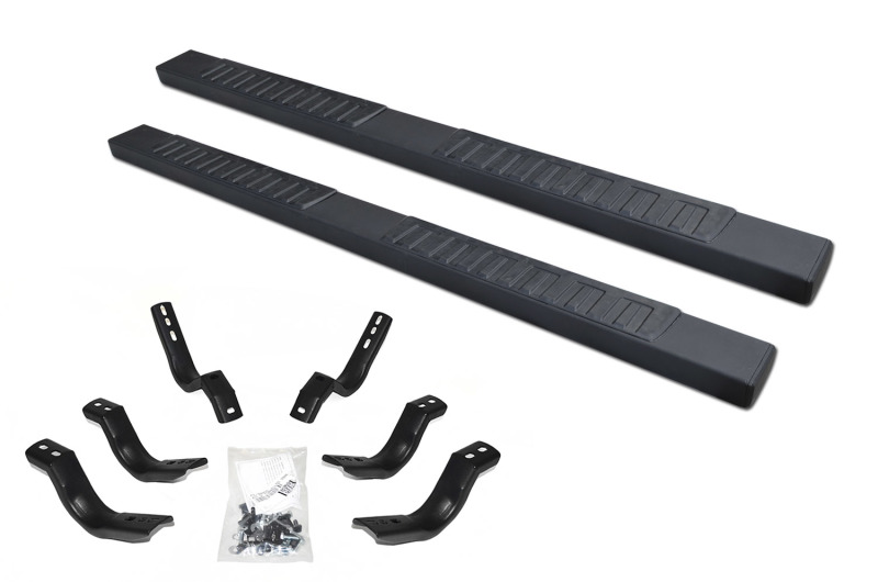 Go Rhino 6862415580T 6" Xtreme II SideSteps Kit 87" Long Bars + Brackets NEW