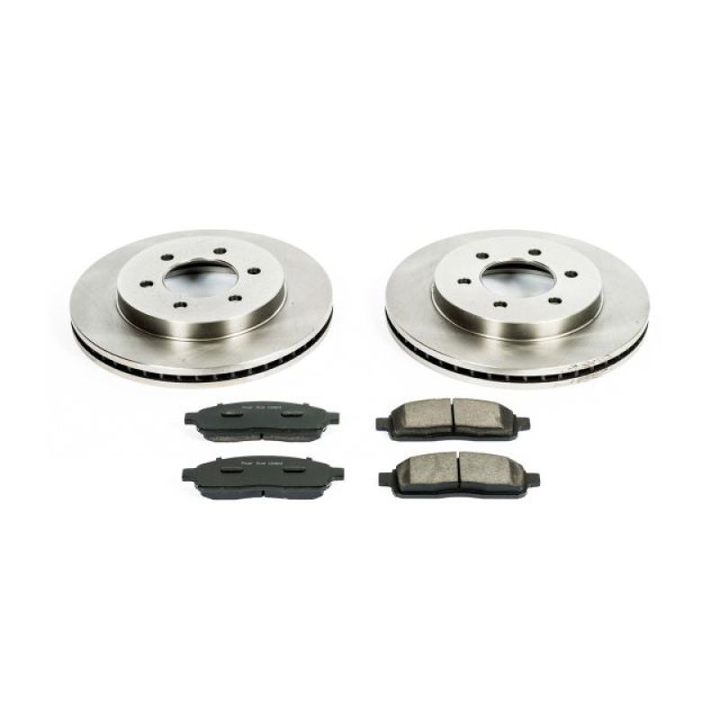 Power Stop KOE1943 Autospecialty Brake Kit Front NEW