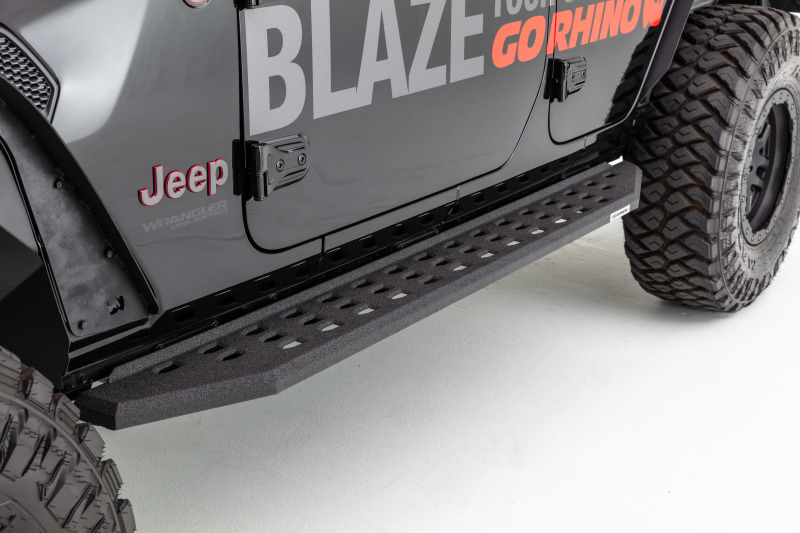 Go Rhino 69450673T RB20 Running Boards (Protective Bedliner Coating)