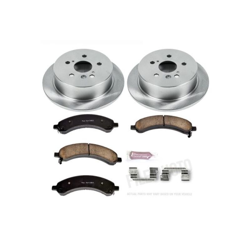 Power Stop KOE5333 Autospecialty Brake Kit Rear NEW