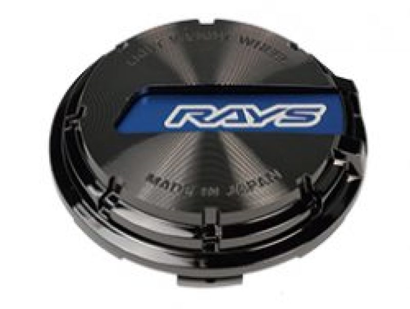 Gram Lights WR Center Cap (Blue/Black Chrome) (57CR / 57DR) - WCGLBLBK
