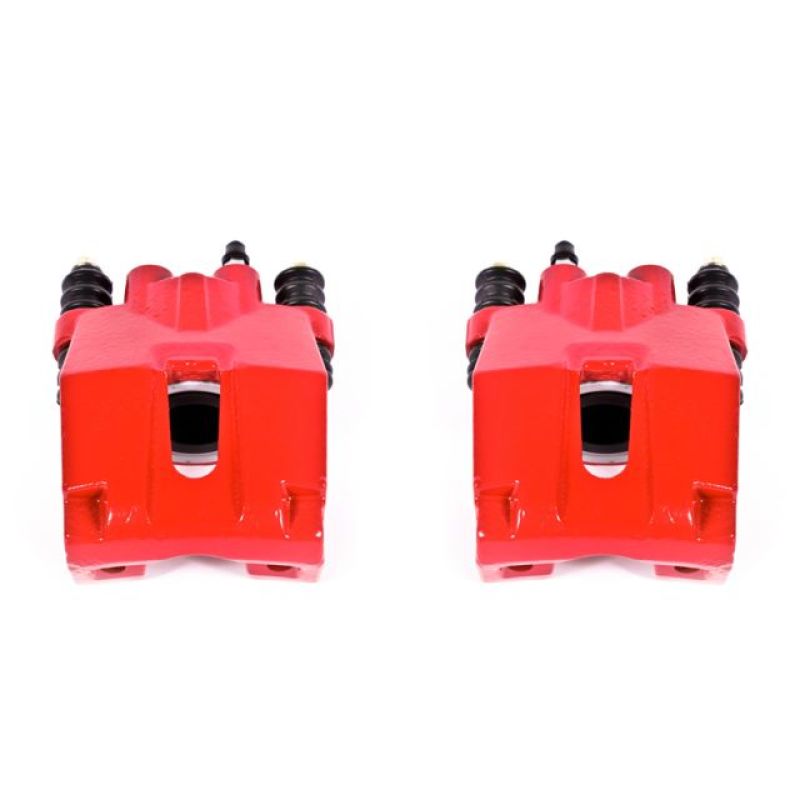 PowerStop S4858 Red Powder Coated Calipers For 11 Ford F-150 5.0L