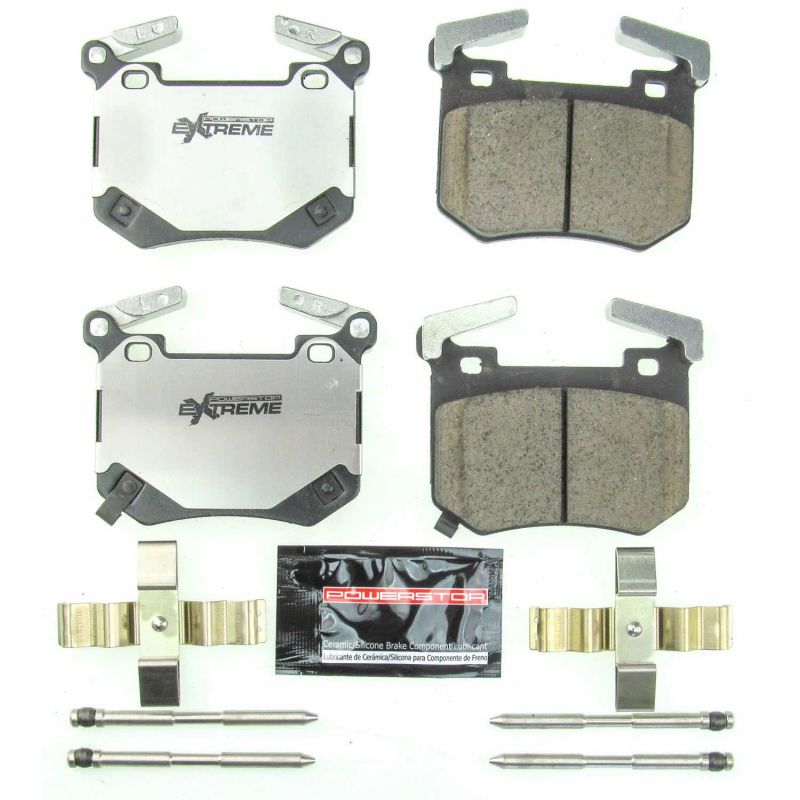 Power Stop Z26-2144 Street Performance Carbon-Fiber Ceramic Rear Brake Pads NEW