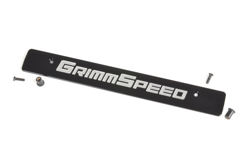 GrimmSpeed 2015+ Subaru Impreza/WRX/STi License Plate Delete Plate - 094067