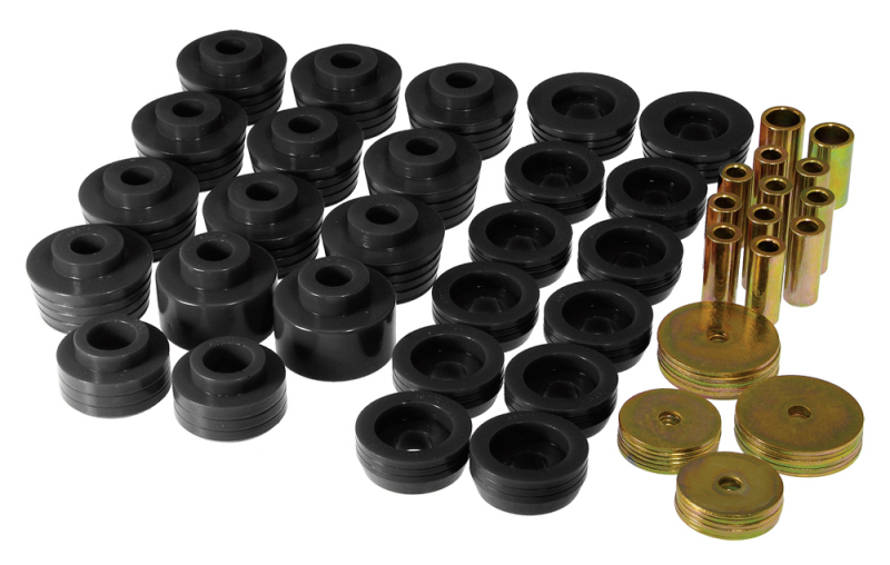 Prothane 7-132-BL Black Body Mount Bushings Kit For Buick Regal